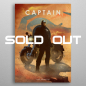 Preview: Displate Metall-Poster "Captain with Liberator" *AUSVERKAUFT*
